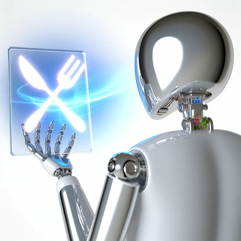 A visual representation of How AI is Transforming the Food & Beverage Industry: Applications and Challenges featuring AI technologies and industry-specific elements.